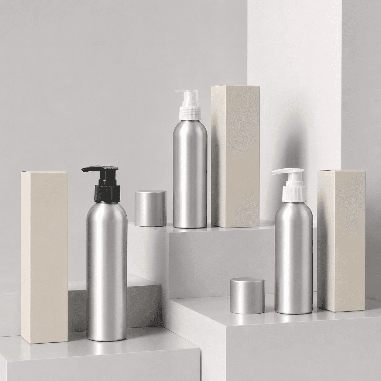 Chai nhôm mỹ phẩm cao cấp - Premium aluminum cosmetic bottles | Green Pack